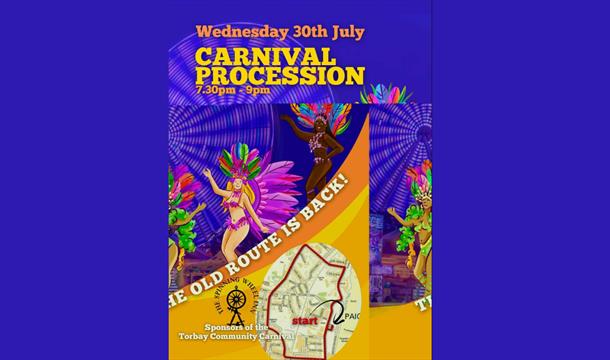 Carnival Procession - the old route is back