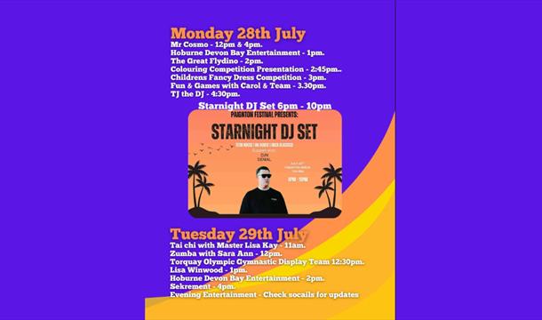 Paignton Festival - 28th July