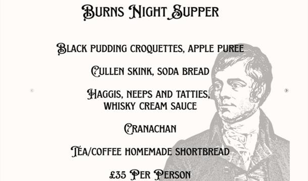 Burns Night Supper at the Cary Arms & Spa