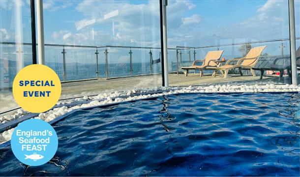 Pool with decking area, Cary Arms