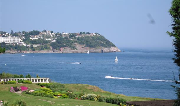 View from Cliff Court Apartments, Torquay, Devon