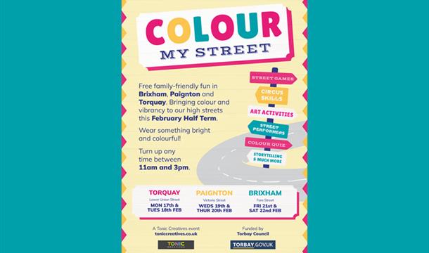 Colour My Street - February Half Term