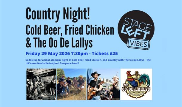 Stage Left Vibes: Cold Beer, Fried Chicken, and Country with The Oo De Lallys