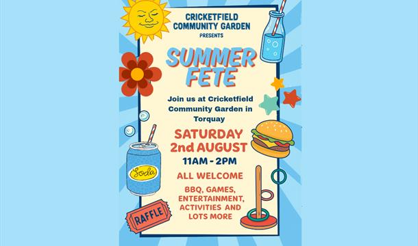 Cricketfield Community Garden Summer Fete