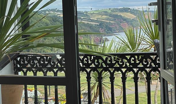 View from first floor room