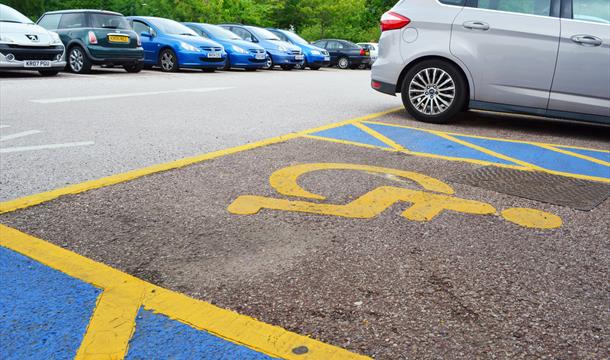 Free parking disc for car parking on the streets of Keswick