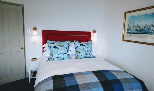 Double Bedroom, Cove Cottage, Cary Arms, Babbacombe, Torquay, Devon