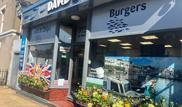 Exterior, David's, 64 Bolton Street, Brixham