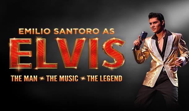 Emilio Santoro as Elvis, Babbacombe Theatre, Torquay, Devon