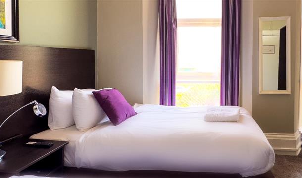 Double Bedroom, Esplanade Hotel, Paignton Seafront