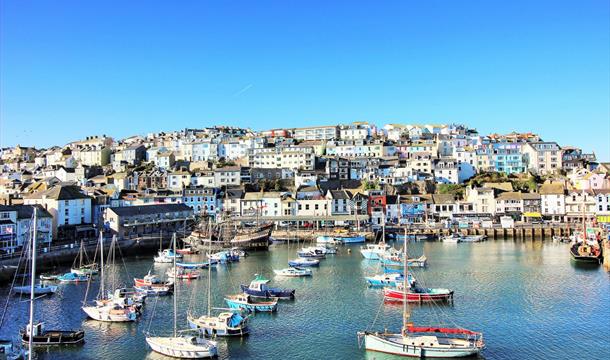 View from Fisherman's Wharf, 55 King Street, Brixham, Devon