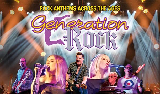 Generation Rock images of the singers and musicians on stage