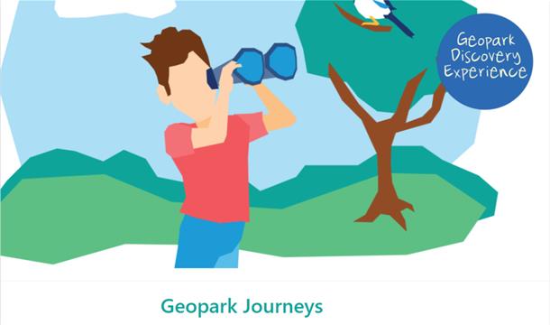 Geopark Journeys, 3 walks, part of the Healthy Selfie trails