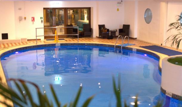 Indoor pool at The Grand Hotel, Seafront, Torquay