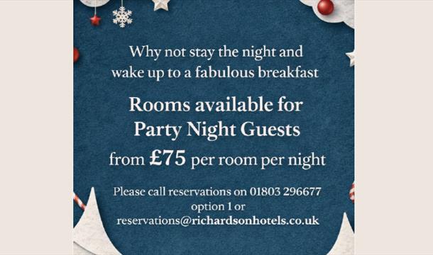 Christmas Party Nights, Grand Hotel