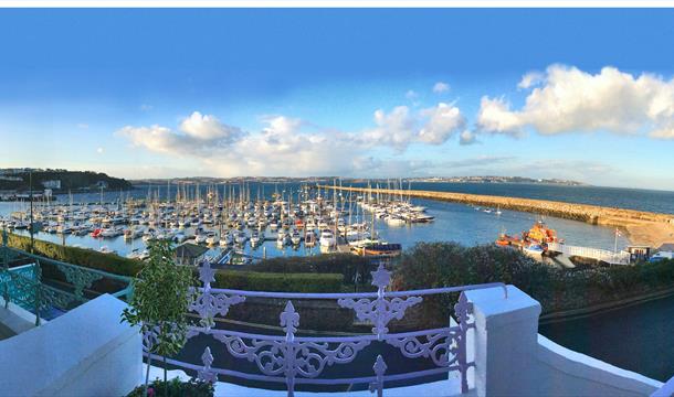 View from Harbour Lights Apartments, Brixham, Devon