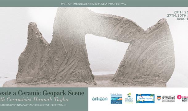 Create a Ceramic Geopark Scene: A Strata Stories Workshop, Artizan Collective, Torquay