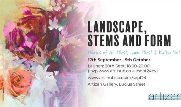 Landscape, Stems and Form - Exhibition Launch Artizan Torquay