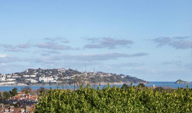 View from Hilltop, Jubilee Terrace, Paignton