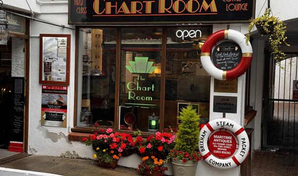 Shop Frontage The Chart Room Brixham