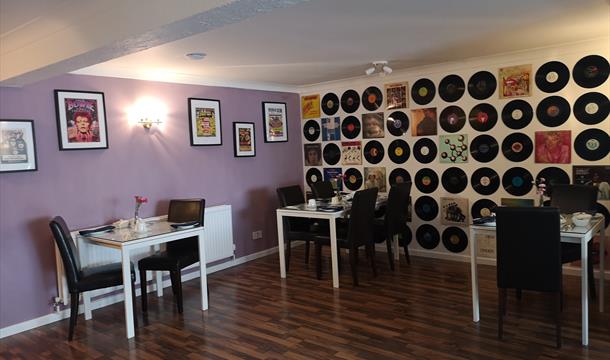 Dining room at Harmony B&B, Torquay, Devon