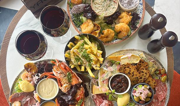 The Yacht, Torquay - Grazing plates