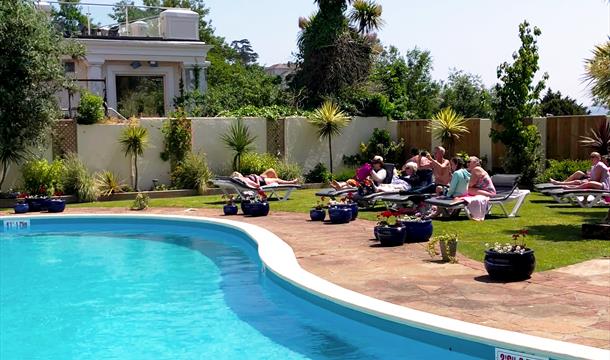 Sun Loungers by the Pool