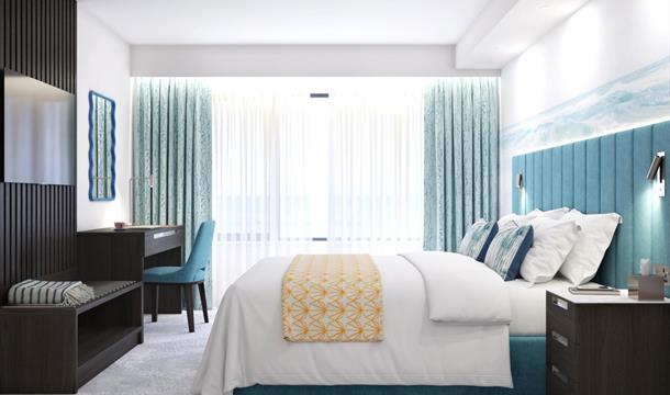 Premium bedroom at Indigo Hotel, Torquay