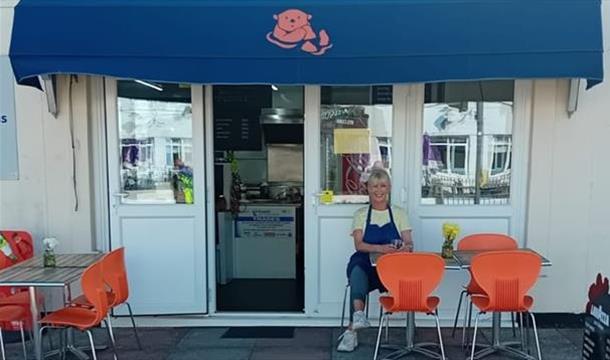 image outside the cafe