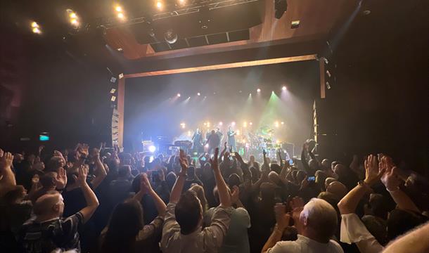 Live concert inside the Princess Theatre