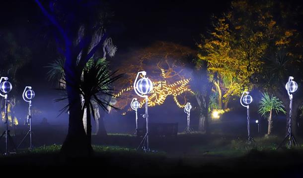 Bay of Lights Illumination Trail, Torquay, Devon