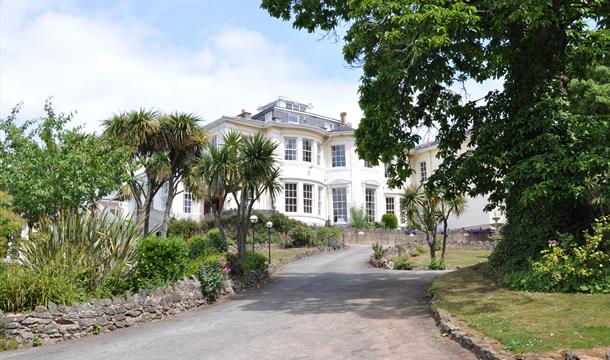 Drive leading up to Lincombe Hall Hotel & Spa, Torquay, Devon