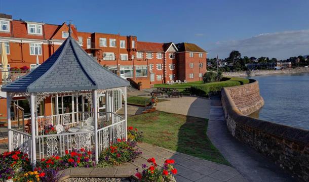 Garden at Livermead Cliff Hotel, Torquay, Devon