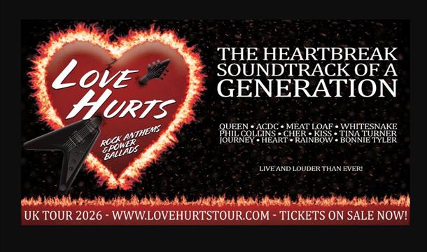 Love Hurts – Rock Anthems & Power Ballads, Babbacombe Theatre