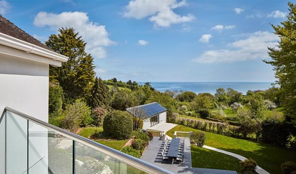 The view, Maidensea House, Torquay, Devon