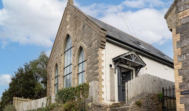 Exterior, Midholm Chapel, 1 The Old Chapel, Milton Street, Brixham