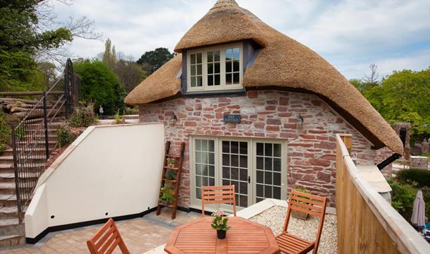 Outside, Mill Cottage, Cockington, Torquay, Devon