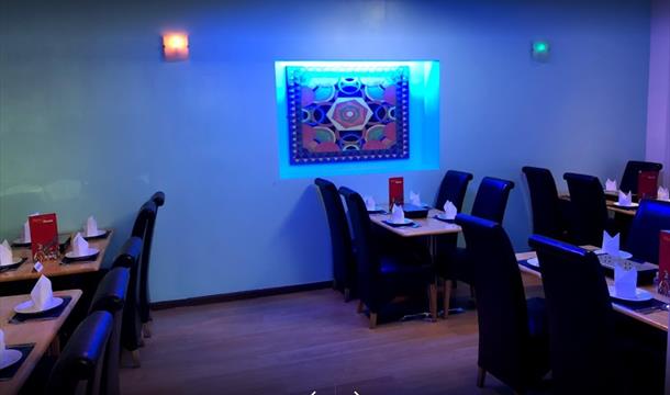 Inside, Mirch Masala Indian Cuisine, Babbacombe Road, Torquay, Devon