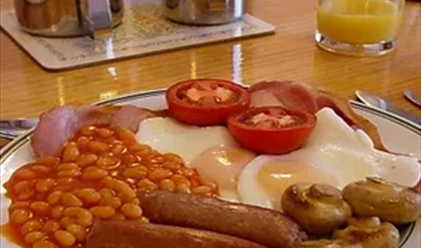 Full English Breakfast at Number 36, Bampfylde Road, Torquay