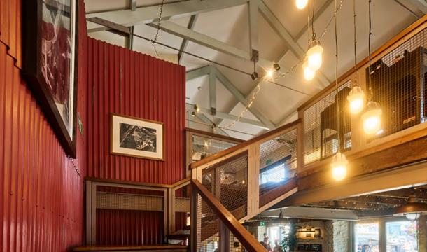 Staircase at Old Market House, Strand, Brixham