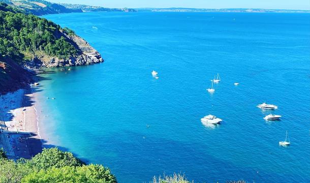 Oddicombe Beach, Torquay, Devon