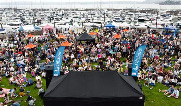 View of the Offshore and Bays Festival