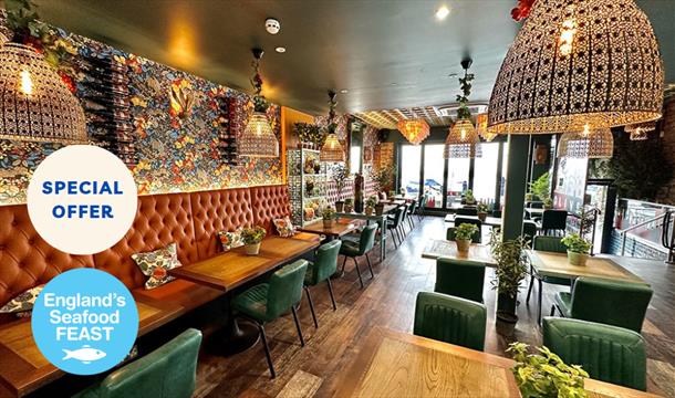 Luxury Seafood Bottomless Brunch for England’s Seafood Feast, part of England's Seafood FEAST