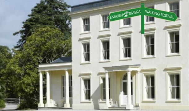 The exterior of Greenway House owned by the National Trust, Brixham, English Riviera.