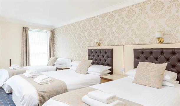 Triple bedroom at the Devonshire Hotel in Torquay