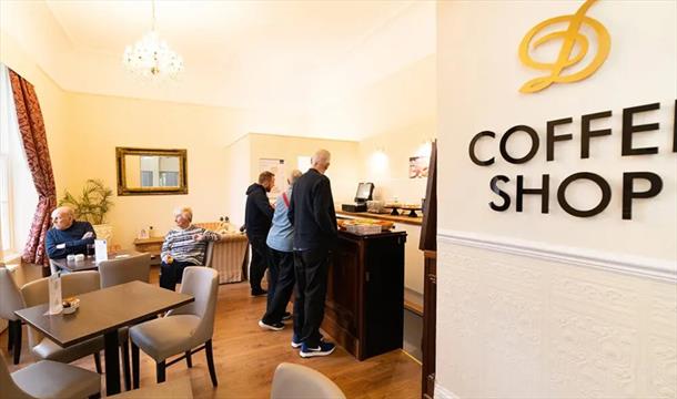 Coffee Shop at the Devonshire Hotel in Torquay