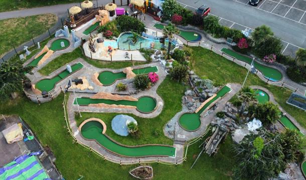 Pirates mini golf at Goodrington