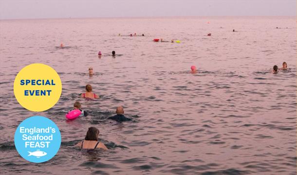 Sea Swim and Seafood, Cantina, England's Seafood FEAST, Paignton, Devon