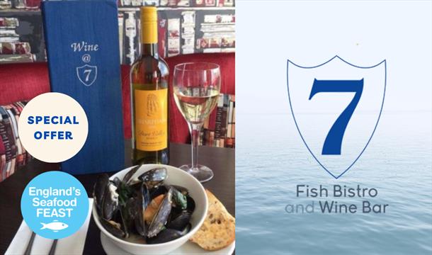 England's Seafood FEAST at Number 7 Fish Bistro and Wine Bar, Torquay, Devon