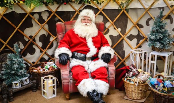 Santa, Christmas At The Zoo, Paignton Zoo